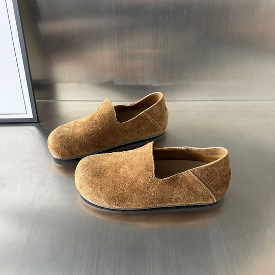 Damen Elegante und komfortable Mokassins aus hochwertigem Wildleder