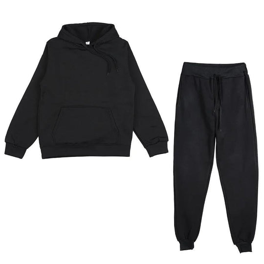 Unisex nan weiches Lounge-Set mit Oversize-Hoodie, taillenhoher Jogginghose und geripptem Knöchelabschluss Nord Taschen