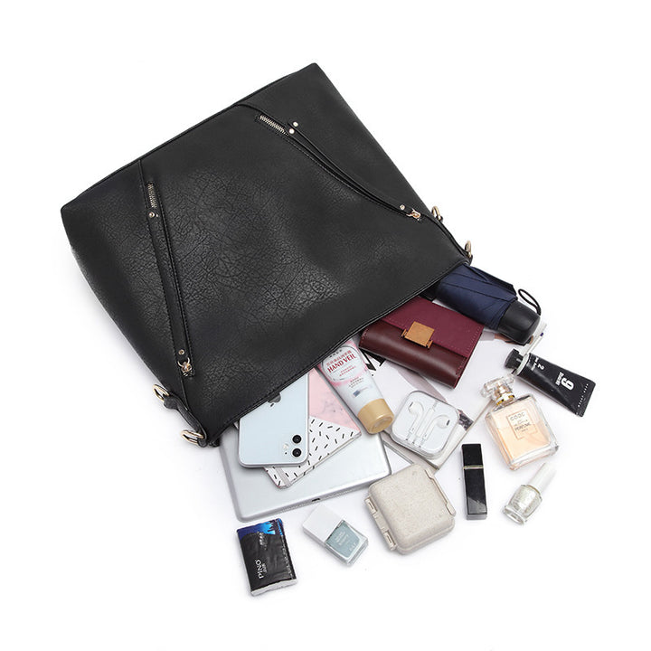 Damen Hobo-Tasche mit großzügigem Stauraum und eleganten Zipperdetails Nord Taschen
