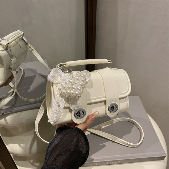 Damen elegante Handtasche mit Perlendetail Nord Taschen