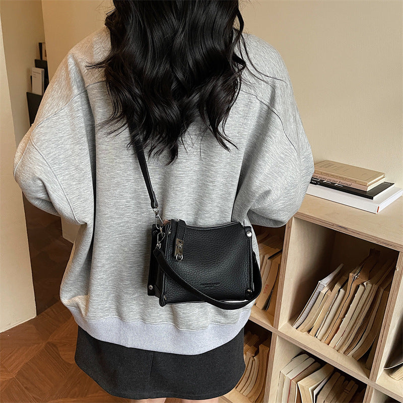 Damen praktische Mini-Handtasche mit verstellbarem Schulterriemen Nord Taschen