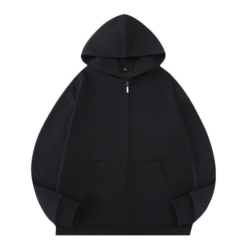 Unisex Oversize Kapuzen‑Zipjacke aus French‑Terry mit verdeckter Nahtführung Nord Taschen
