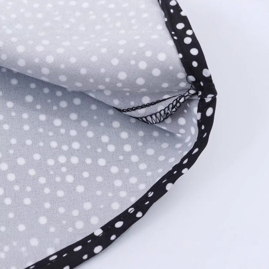 Damen Midikleid mit geraffter Brustpartie und weiten Ballonärmeln Nord Taschen
