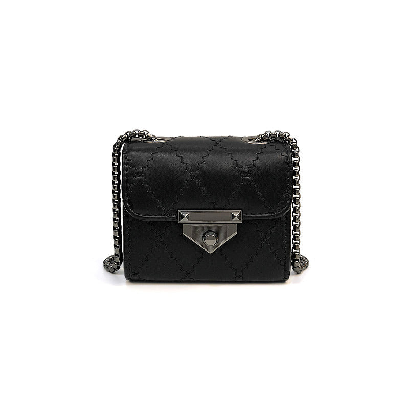 Damen elegante Umhängetasche mit feinem Steppmuster Nord Taschen