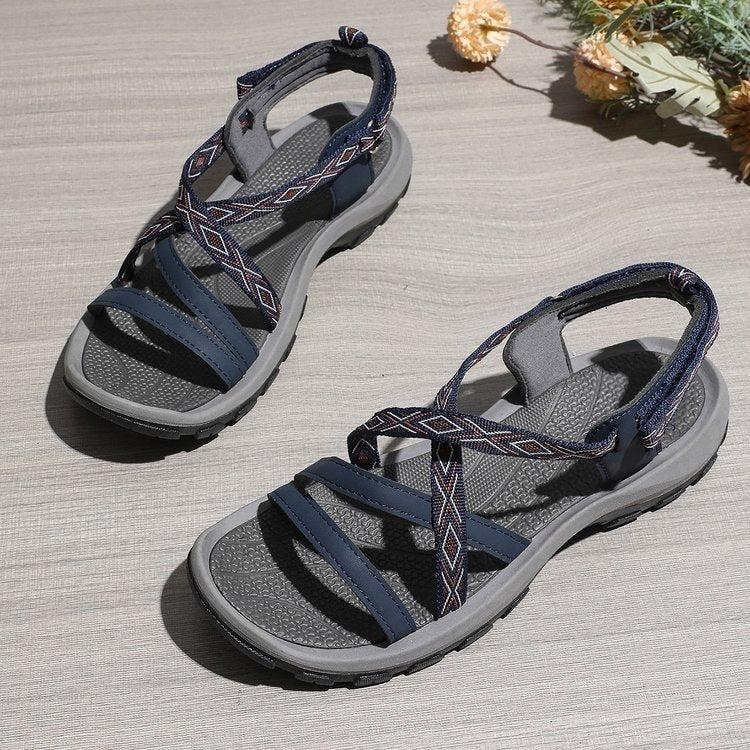 Damen Sportliche Sandalen mit ergonomischem Riemendesign und rutschfester Sohle