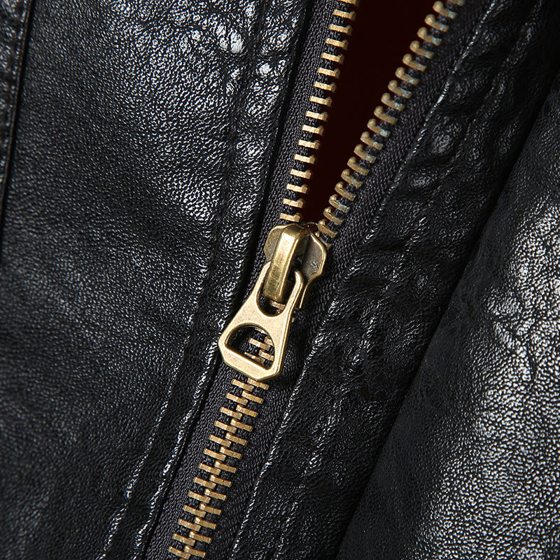 Herren Military-inspirierter Aviator-Blouson mit Schulterepauletten und Pattentaschen Nord Taschen