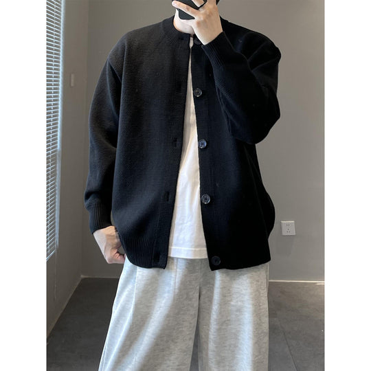 Herren Modische Strickjacke mit Kapuze Nord Taschen