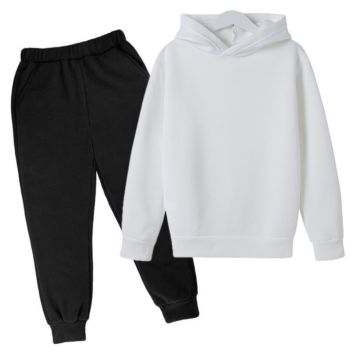 Unisex komfortables Hoodie und Jogger Set aus French Terry mit elastischem Bund und Rippbündchen Nord Taschen