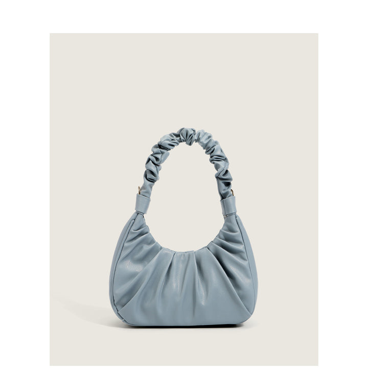 Damen Hobo-Tasche mit gerafftem Design und elastischem Schulterriemen Nord Taschen