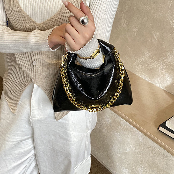 Damen Hobo-Tasche mit elegantem Kettenakzent Nord Taschen