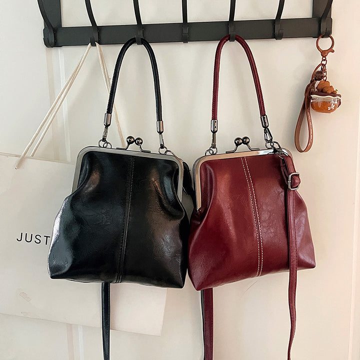 Damen modische Handtasche mit klassischem Design und hochwertigem Leder Nord Taschen
