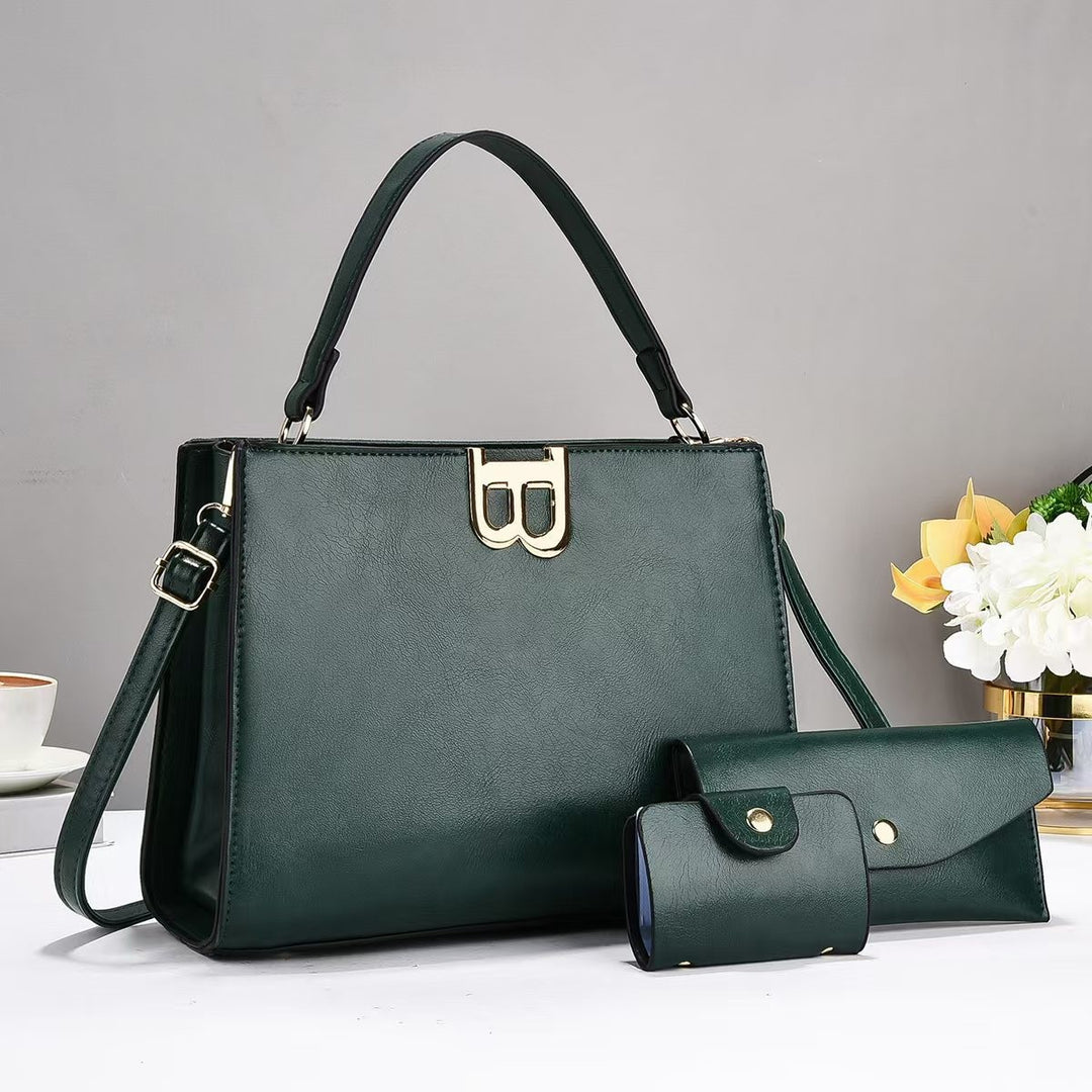 Damen elegante Handtasche mit abnehmbarem Geldbeutel Nord Taschen