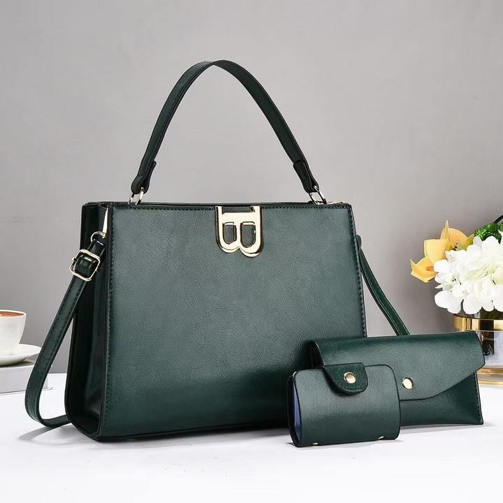 Damen elegante Handtasche mit abnehmbarem Geldbeutel Nord Taschen