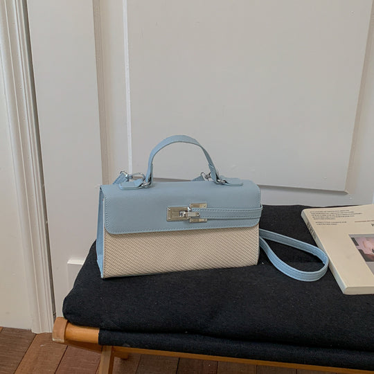 Damen Umhängetasche mit strukturiertem Obermaterial und elegantem Verschluss Nord Taschen