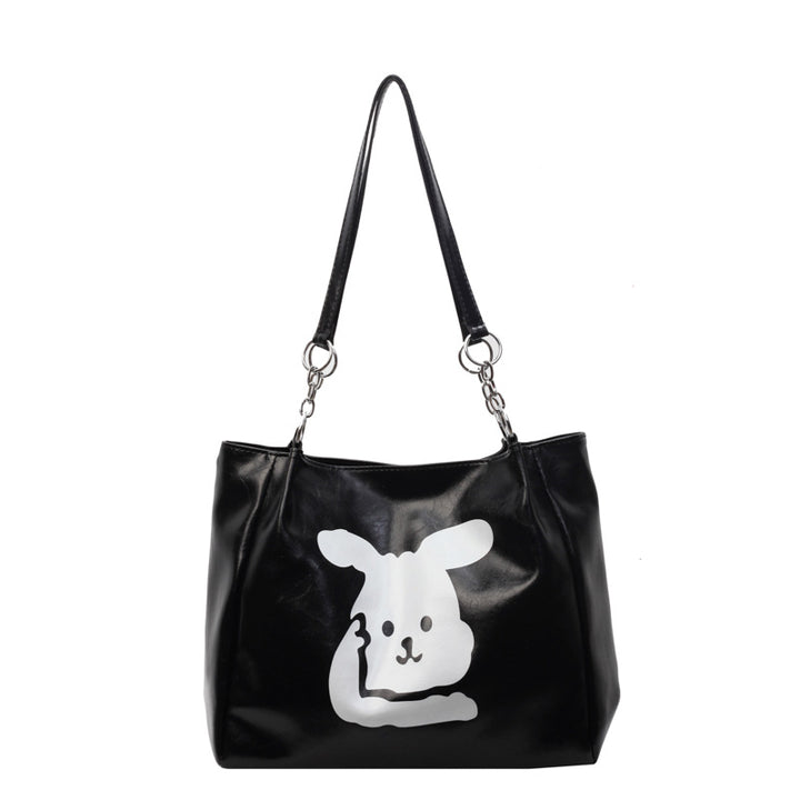 Damen Umhängetasche aus hochwertigem Kunstleder mit verspieltem Tierdesign Nord Taschen