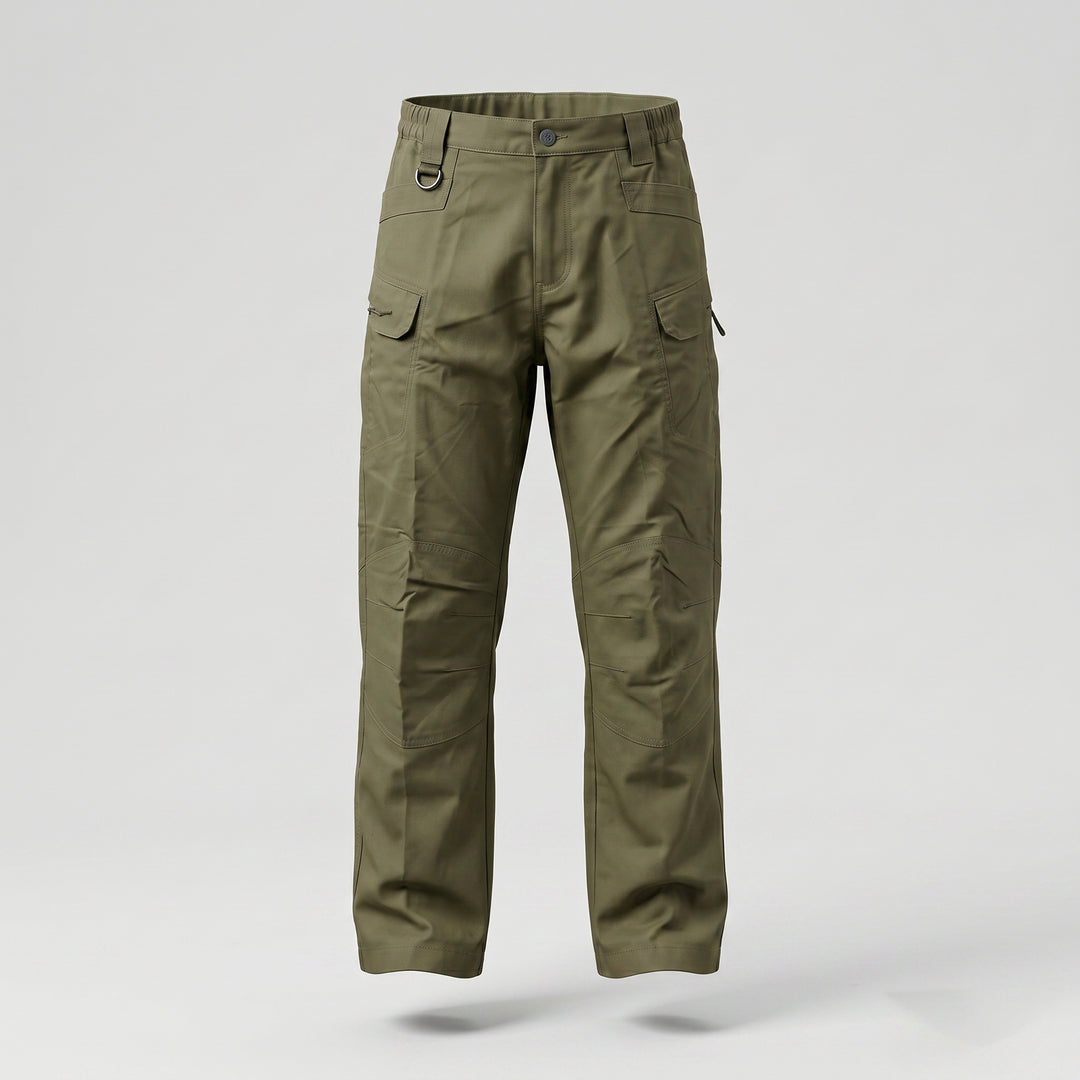Herren Trekking‑Cargohose mit Knieverstärkung, multifunktionalen Taschen und geradem Schnitt Nord Taschen