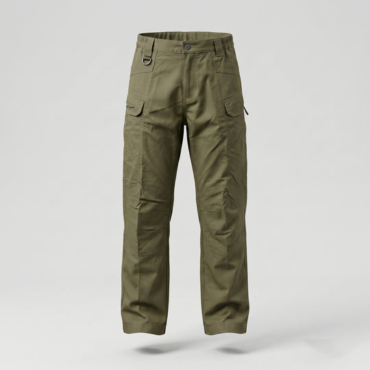 Herren Trekking‑Cargohose mit Knieverstärkung, multifunktionalen Taschen und geradem Schnitt Nord Taschen