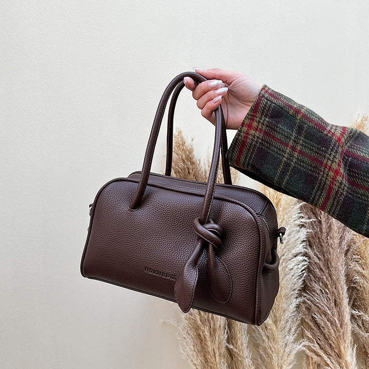 Damenhandtasche aus hochwertigem Kunstleder mit elegantem Kordelzug Nord Taschen