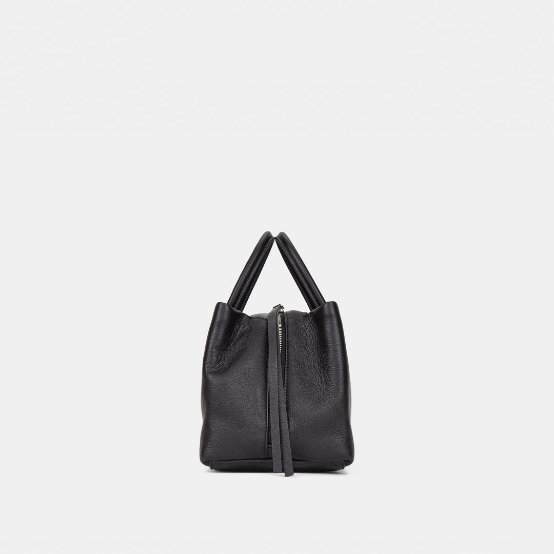 Damen elegante Lederhandtasche mit abnehmbarem Schulterriemen Nord Taschen