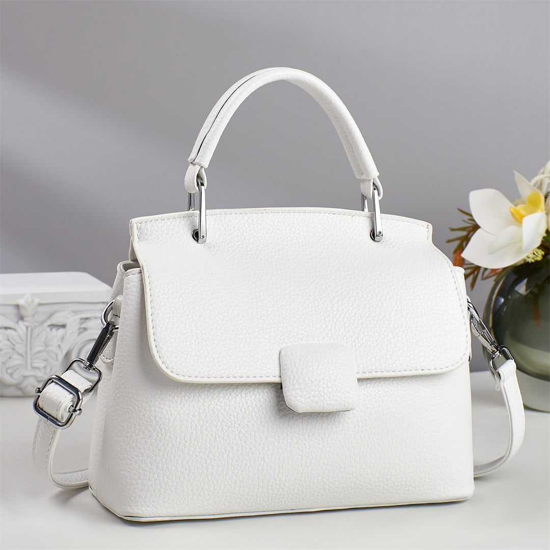 Damen elegante Handtasche mit strukturierter Oberfläche und abnehmbarem Schulterriemen Nord Taschen