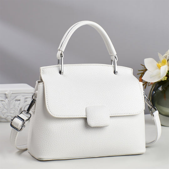 Damen elegante Handtasche mit strukturierter Oberfläche und abnehmbarem Schulterriemen Nord Taschen