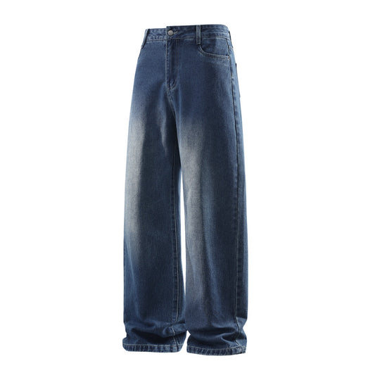 Damen Weite High‑Waist Baggy‑Jeans mit hohem Bund, Five‑Pocket & extra weitem Bein Nord Taschen