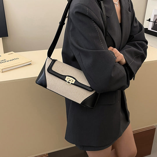 Damen elegante Umhängetasche mit strukturiertem Design und abnehmbarem Schulterriemen Nord Taschen