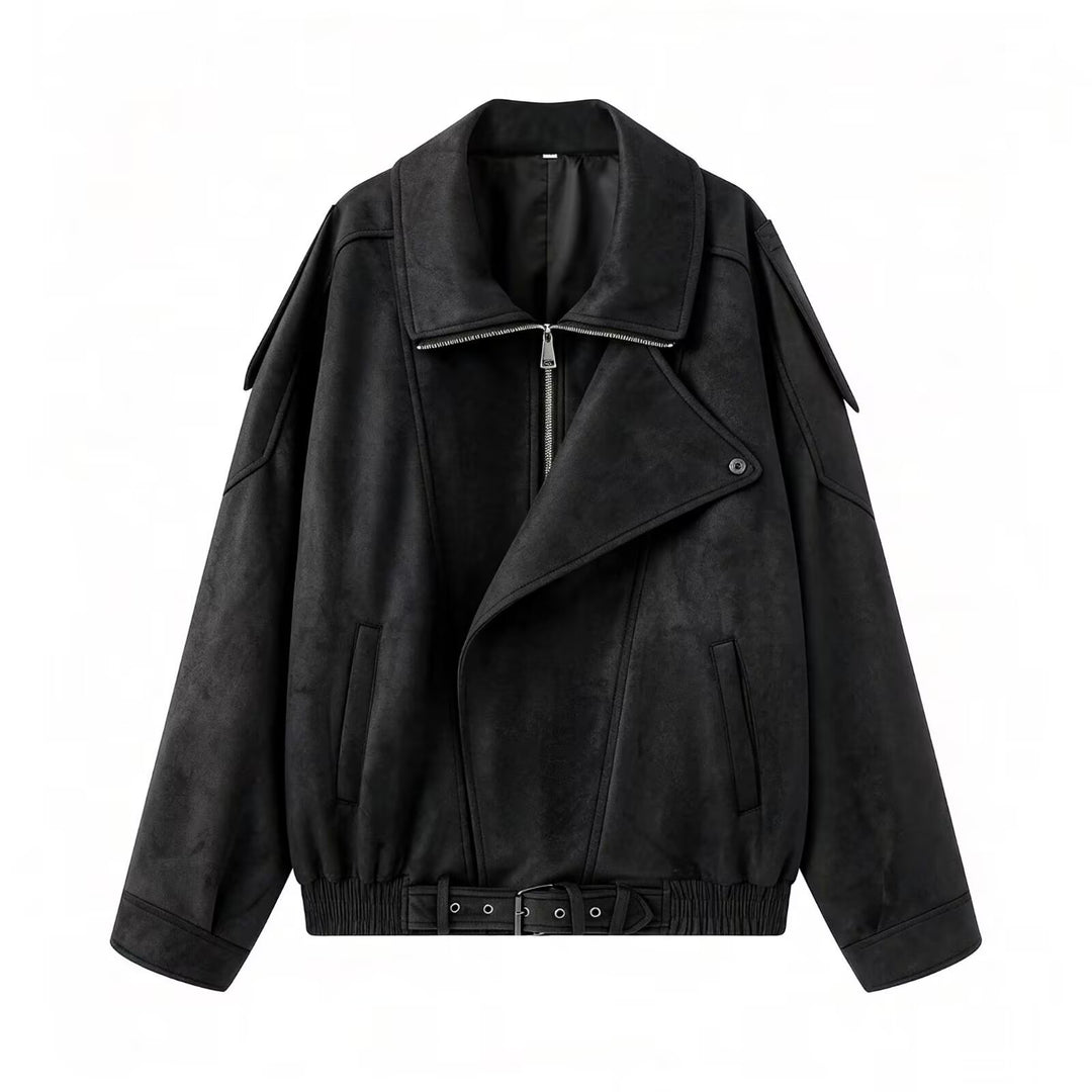 Damen Leichte wattierte Windjacke mit Stehkragen und Polka‑Dot‑Print Nord Taschen