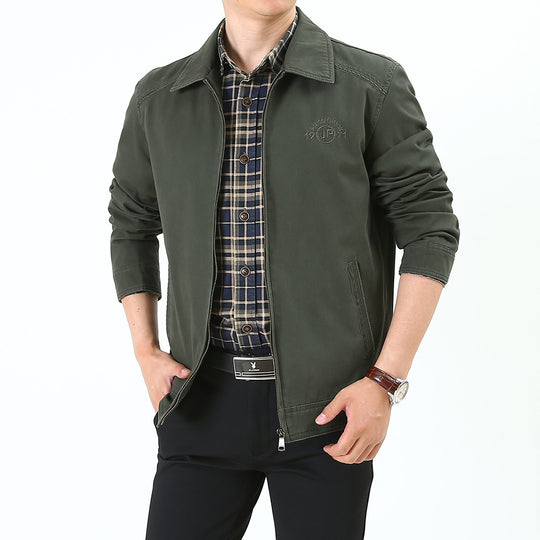 Herren Stylische Freizeitjacke Nord Taschen