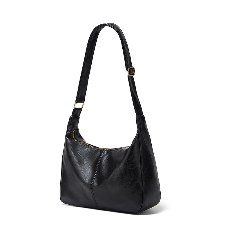 Damen Hobo-Handtasche mit weichem Kunstleder und elegantem Tragegurt Nord Taschen