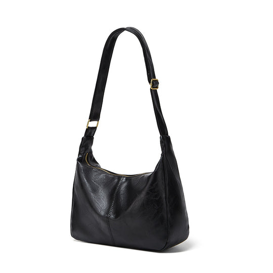 Damen Hobo-Tasche mit glänzender Oberfläche und elegantem Design Nord Taschen