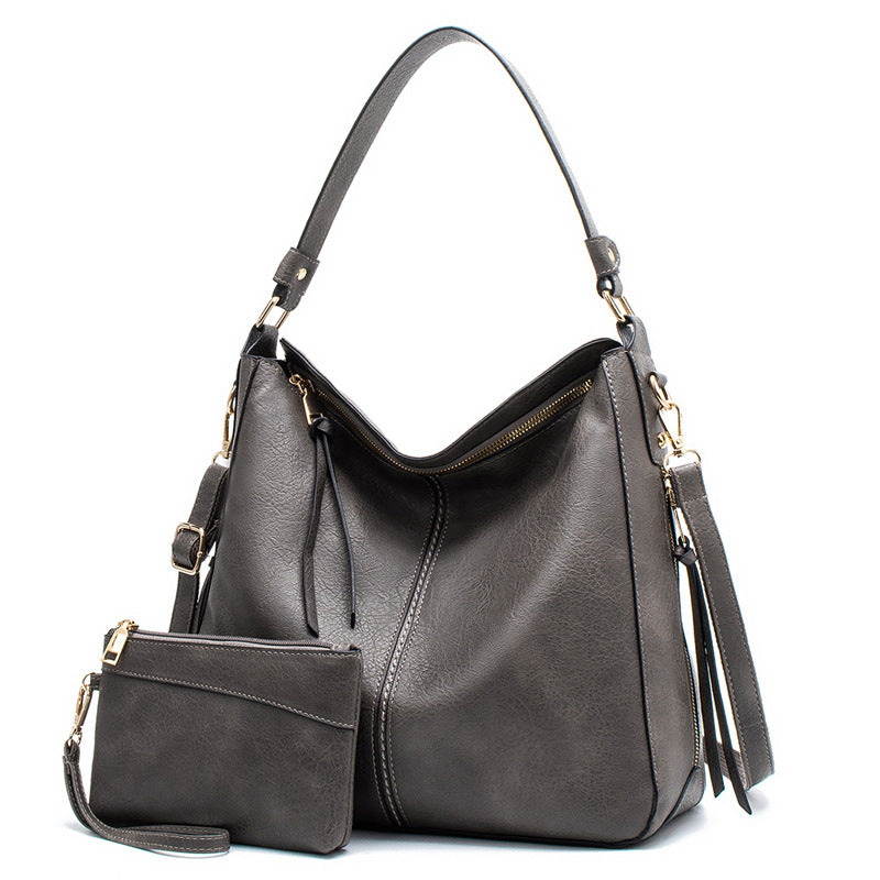 Damen Hobo-Tasche mit abnehmbarem Kosmetiktäschchen Nord Taschen
