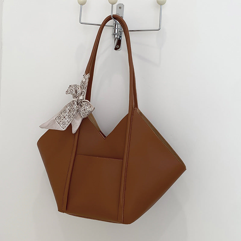 Damen elegante Handtasche mit dekorativem Knoten Nord Taschen