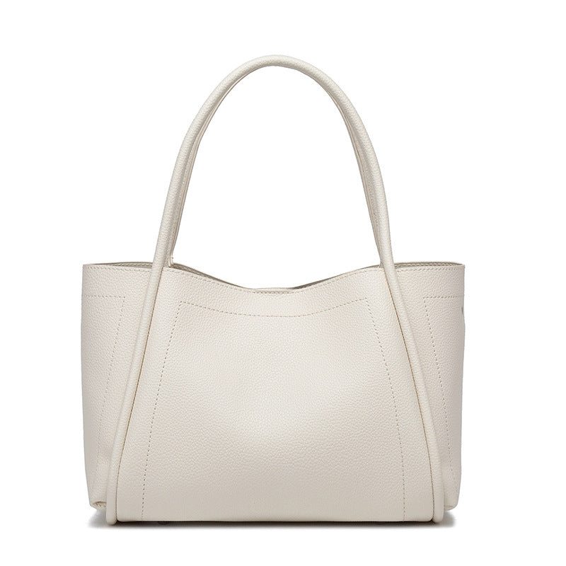 Damen elegante Shopper-Tasche mit strukturiertem Leder Nord Taschen