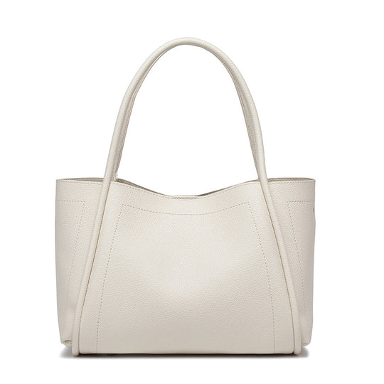 Damen elegante Shopper-Tasche mit strukturiertem Leder Nord Taschen