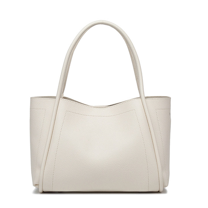 Damen elegante Shopper-Tasche mit strukturiertem Leder Nord Taschen