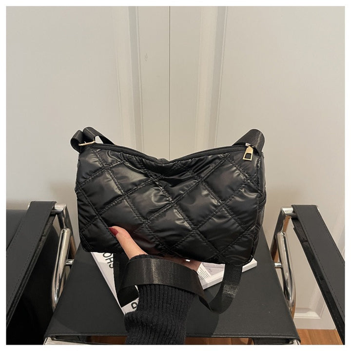 Damen elegante Umhängetasche mit strukturierter Steppoptik Nord Taschen
