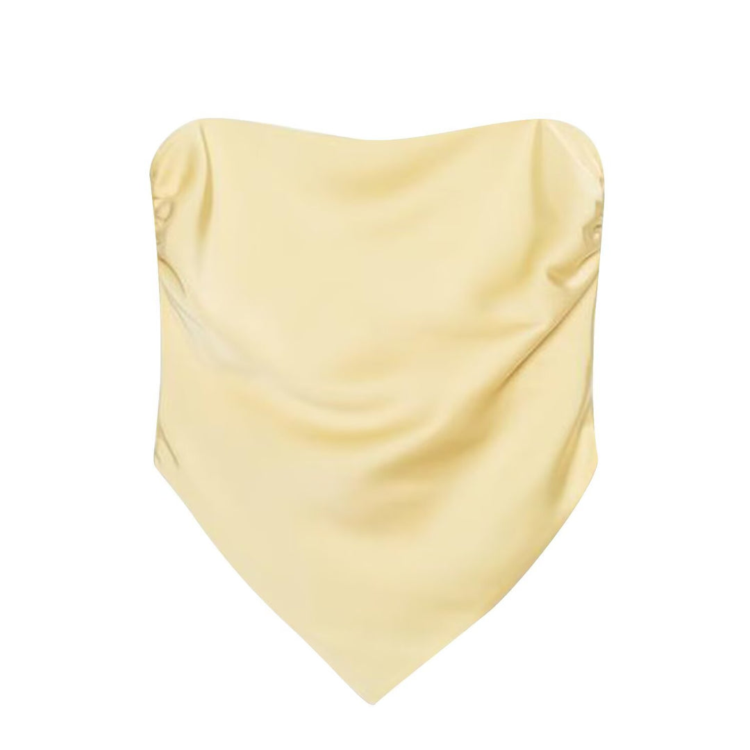 Damen Weite plissierte Loungehose mit elastischem Bund Nord Taschen