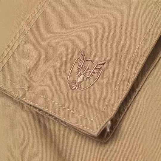 Herren Cargohose im Slim-Straight Schnitt mit Mehrfach‑Taschen und verstärkten Knien Nord Taschen