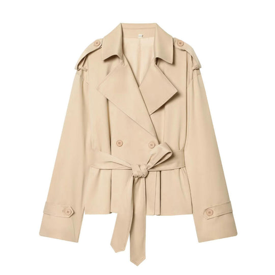 Damen Leichte wattierte Windjacke mit Stehkragen und Polka‑Dot‑Print Nord Taschen