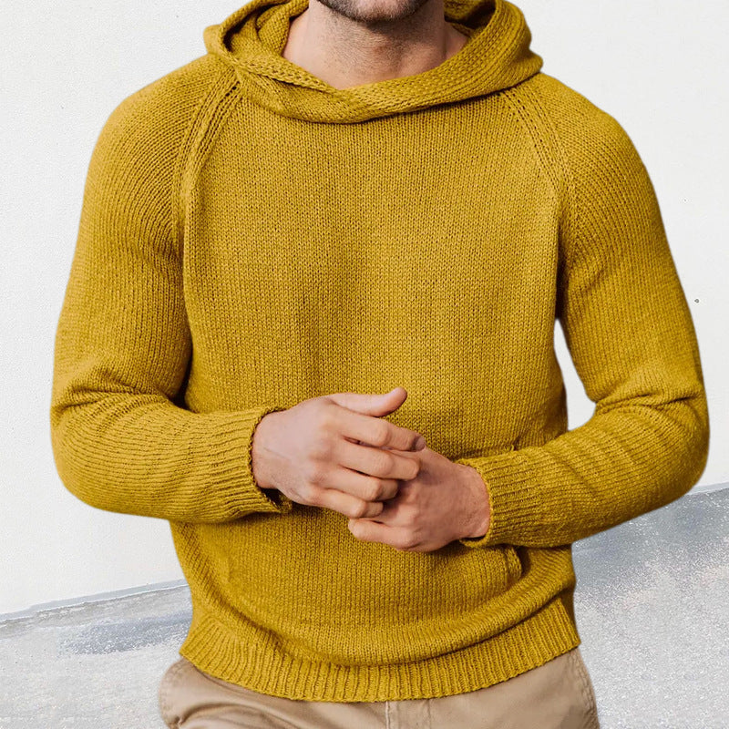 Herren lässiger Kapuzenpullover Nord Taschen
