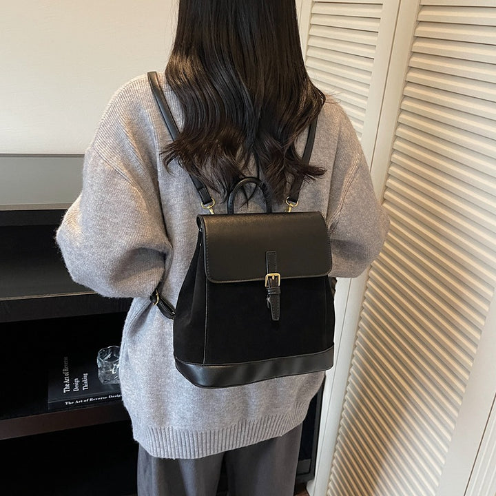 Damen klassische Rucksack-Handtasche mit abnehmbarem Schulterriemen Nord Taschen