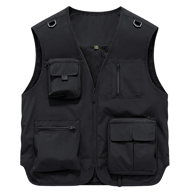 Herren Multifunktionale Arbeitsweste Nord Taschen