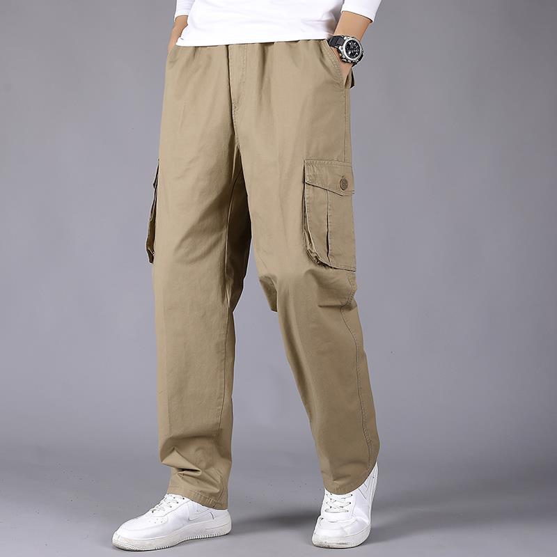 Herren Cargohose im Utility‑Stil mit elastischem Bund, geradem Bein und aufgesetzten Klappentaschen Nord Taschen