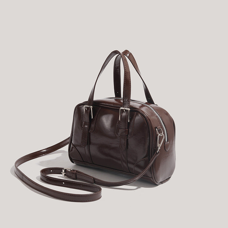 Damen elegante Henkeltasche aus hochwertigem Kunstleder mit strukturierten Details Nord Taschen