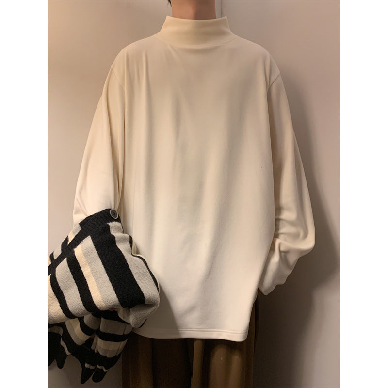 Herren Lässiger Rollkragen Pullover Nord Taschen