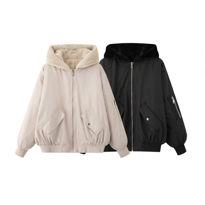 Wendbare Oversize Winterjacke
