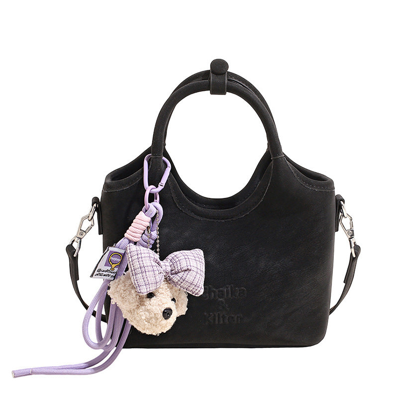 Damenhandtasche mit abnehmbarem Tieranhänger Nord Taschen