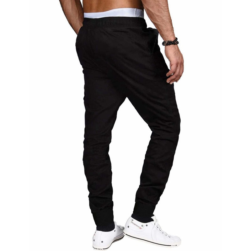 Herren stylische Jogginghose mit seitlichen Zipper-Taschen Nord Taschen
