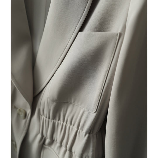 Damen Eleganter Tailored Blazer mit Taschen Nord Taschen